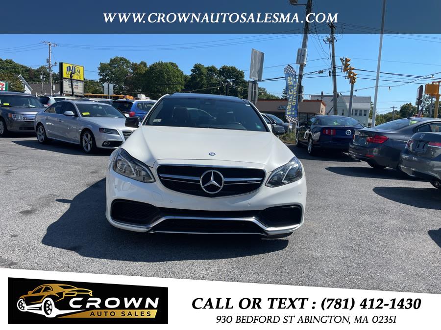 2015 Mercedes-Benz E-Class 4dr Sdn E 63 AMG S-Model 4MATIC, available for sale in Abington, Massachusetts | Crown Auto Sales. Abington, Massachusetts 2015 Mercedes-Benz E-Class 4dr Sdn E 63 AMG S-Model 4MATIC, available for sale in Abington, Massachusetts | Crown Auto Sales. Abington, Massachusetts