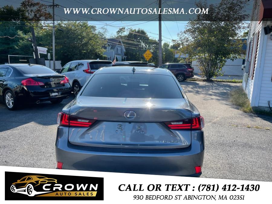 2014 Lexus IS 250 4dr Sport Sdn Auto AWD, available for sale in Abington, Massachusetts | Crown Auto Sales. Abington, Massachusetts 2014 Lexus IS 250 4dr Sport Sdn Auto AWD, available for sale in Abington, Massachusetts | Crown Auto Sales. Abington, Massachusetts
