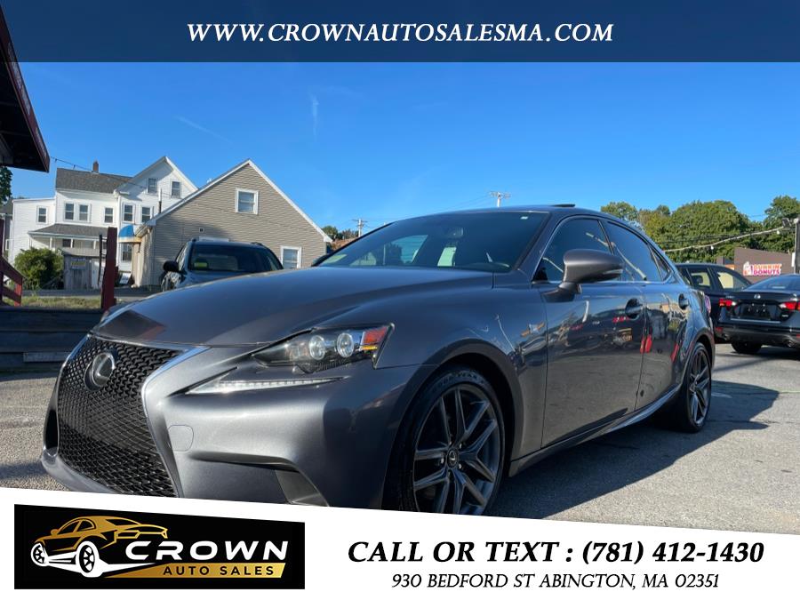 2014 Lexus IS 250 4dr Sport Sdn Auto AWD, available for sale in Abington, Massachusetts | Crown Auto Sales. Abington, Massachusetts