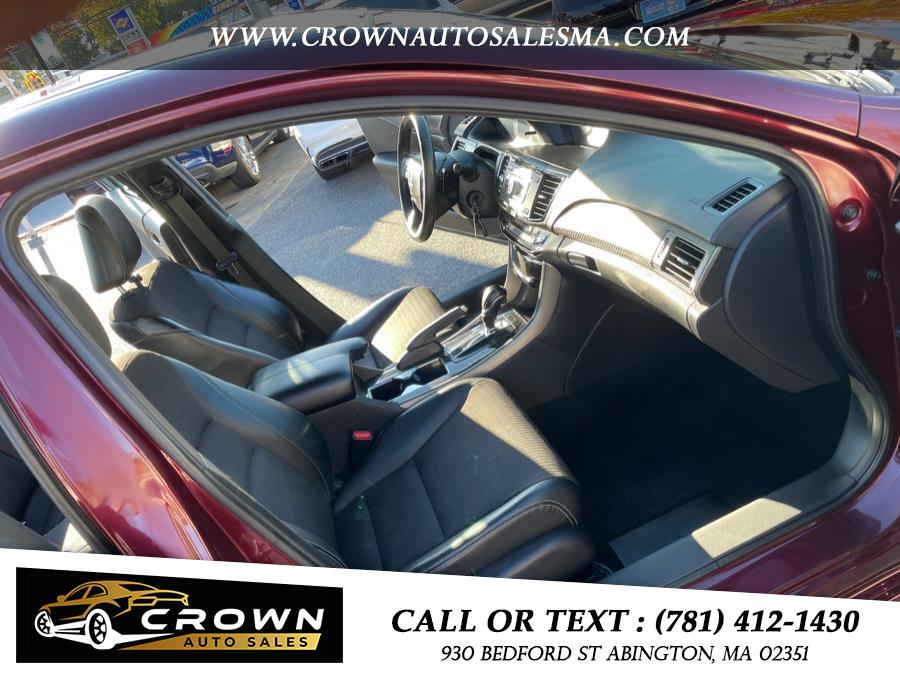 2016 Honda Accord Sedan 4dr I4 CVT Sport, available for sale in Abington, Massachusetts | Crown Auto Sales. Abington, Massachusetts 2016 Honda Accord Sedan 4dr I4 CVT Sport, available for sale in Abington, Massachusetts | Crown Auto Sales. Abington, Massachusetts