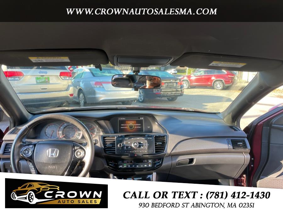 2016 Honda Accord Sedan 4dr I4 CVT Sport, available for sale in Abington, Massachusetts | Crown Auto Sales. Abington, Massachusetts 2016 Honda Accord Sedan 4dr I4 CVT Sport, available for sale in Abington, Massachusetts | Crown Auto Sales. Abington, Massachusetts