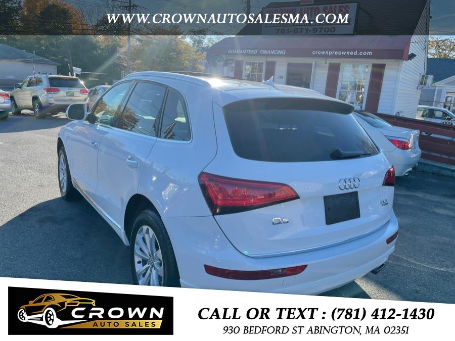 2016 Audi Q5 quattro 4dr 2.0T Premium, available for sale in Abington, Massachusetts | Crown Auto Sales. Abington, Massachusetts 2016 Audi Q5 quattro 4dr 2.0T Premium, available for sale in Abington, Massachusetts | Crown Auto Sales. Abington, Massachusetts