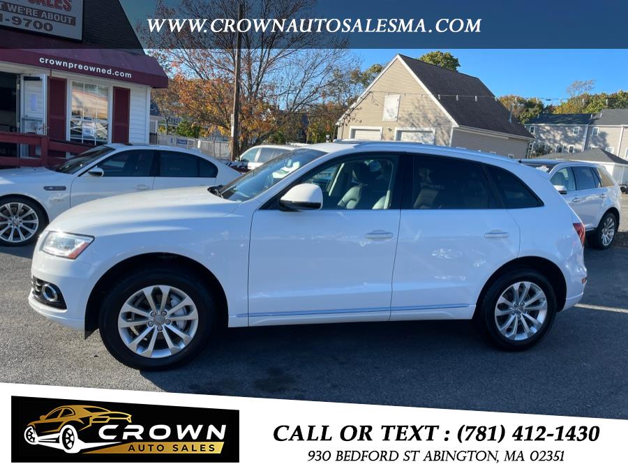 2016 Audi Q5 quattro 4dr 2.0T Premium, available for sale in Abington, Massachusetts | Crown Auto Sales. Abington, Massachusetts 2016 Audi Q5 quattro 4dr 2.0T Premium, available for sale in Abington, Massachusetts | Crown Auto Sales. Abington, Massachusetts