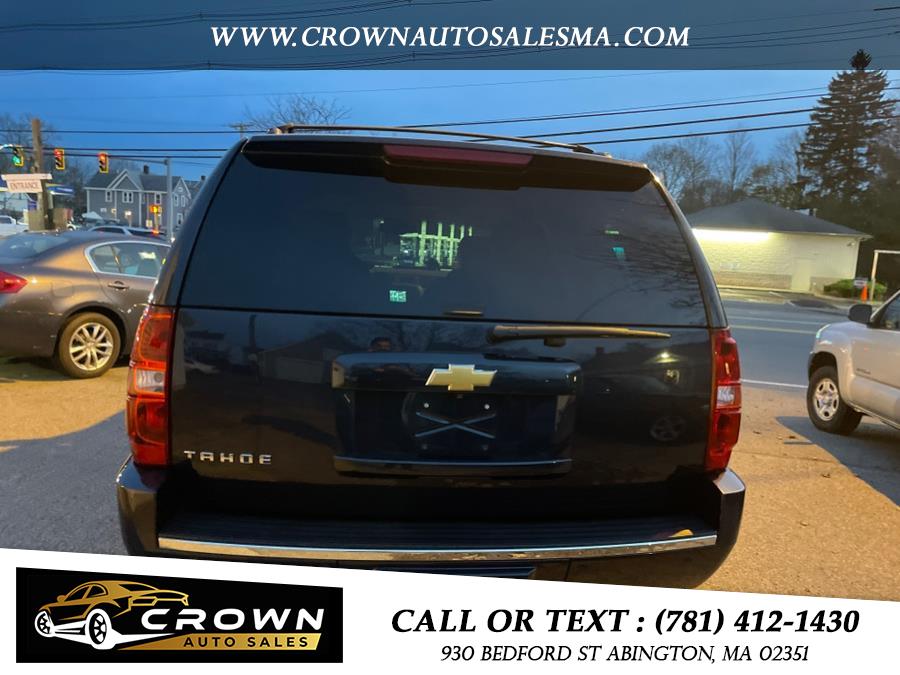 2013 Chevrolet Tahoe 4WD 4dr 1500 LTZ, available for sale in Abington, Massachusetts | Crown Auto Sales. Abington, Massachusetts 2013 Chevrolet Tahoe 4WD 4dr 1500 LTZ, available for sale in Abington, Massachusetts | Crown Auto Sales. Abington, Massachusetts