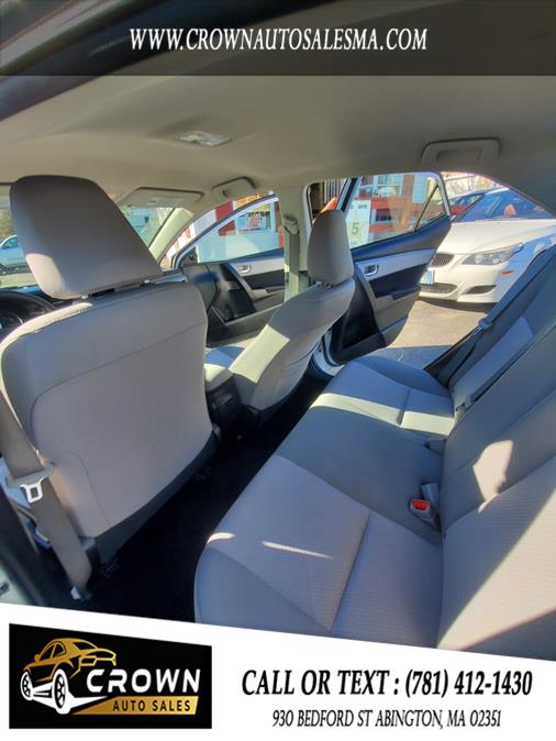 2014 Toyota Corolla 4dr Sdn CVT LE (Natl), available for sale in Abington, Massachusetts | Crown Auto Sales. Abington, Massachusetts 2014 Toyota Corolla 4dr Sdn CVT LE (Natl), available for sale in Abington, Massachusetts | Crown Auto Sales. Abington, Massachusetts