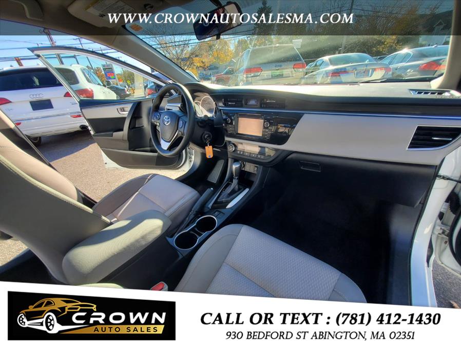 2014 Toyota Corolla 4dr Sdn CVT LE (Natl), available for sale in Abington, Massachusetts | Crown Auto Sales. Abington, Massachusetts 2014 Toyota Corolla 4dr Sdn CVT LE (Natl), available for sale in Abington, Massachusetts | Crown Auto Sales. Abington, Massachusetts