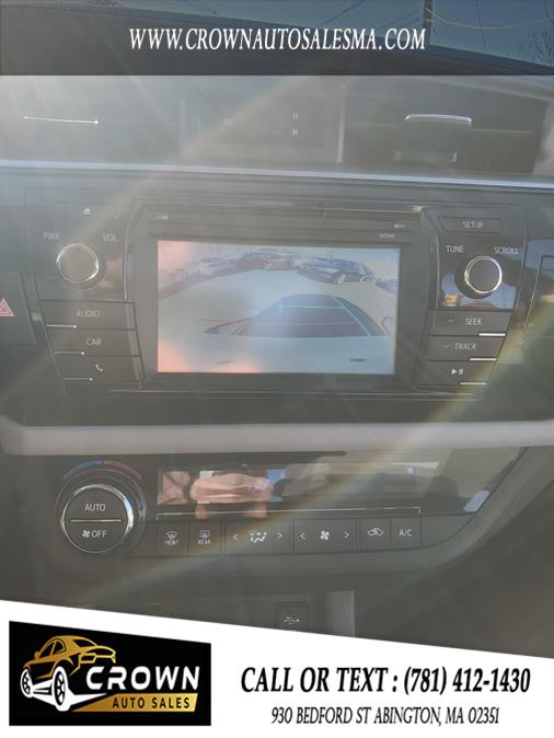 2014 Toyota Corolla 4dr Sdn CVT LE (Natl), available for sale in Abington, Massachusetts | Crown Auto Sales. Abington, Massachusetts 2014 Toyota Corolla 4dr Sdn CVT LE (Natl), available for sale in Abington, Massachusetts | Crown Auto Sales. Abington, Massachusetts