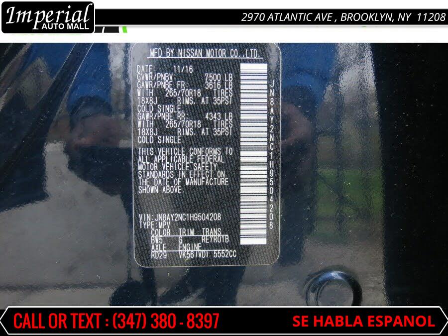 2017 Nissan Armada SV, available for sale in Brooklyn, New York | Imperial Auto Mall. Brooklyn, New York 2017 Nissan Armada SV, available for sale in Brooklyn, New York | Imperial Auto Mall. Brooklyn, New York