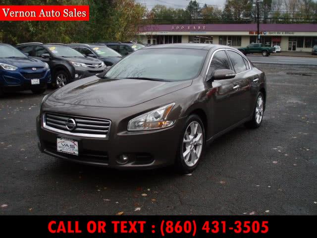 2012 Nissan Maxima 4dr Sdn V6 CVT 3.5 S, available for sale in Manchester, Connecticut | Vernon Auto Sale & Service. Manchester, Connecticut