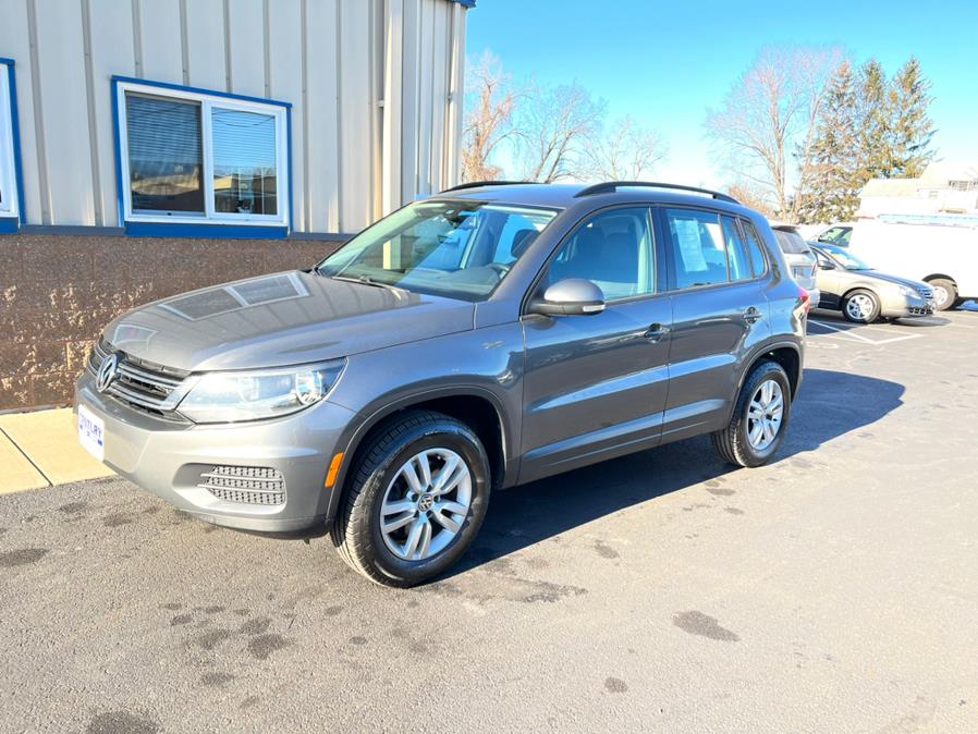 2016 Volkswagen Tiguan 2WD 4dr Auto S, available for sale in East Windsor, Connecticut | Century Auto And Truck. East Windsor, Connecticut