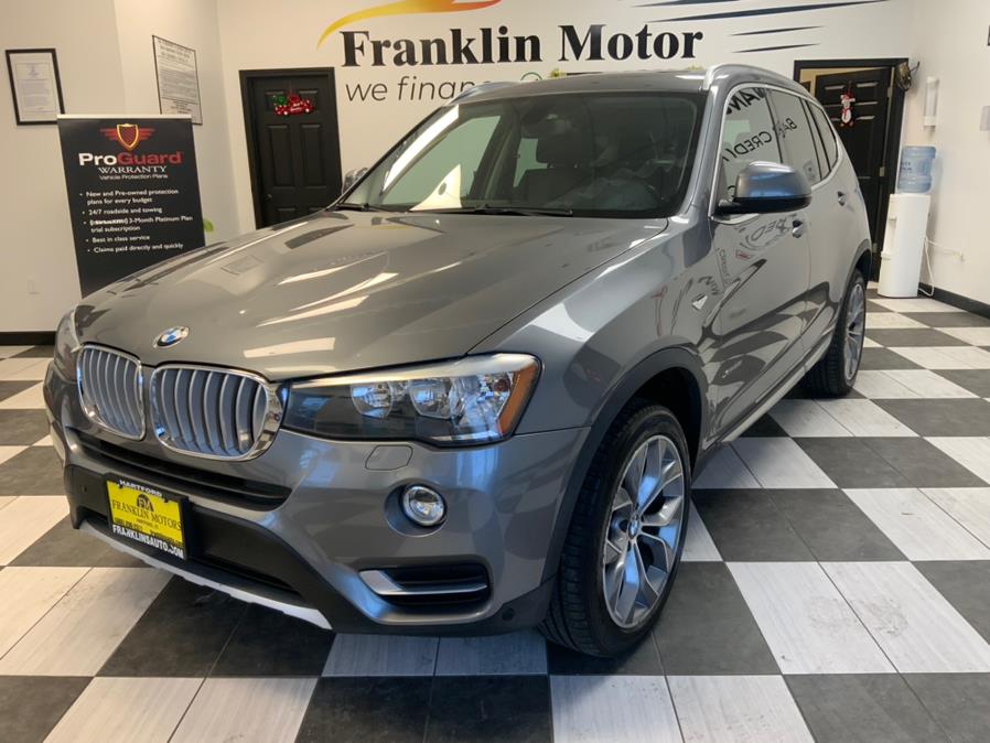 2015 BMW X3 AWD 4dr xDrive28i, available for sale in Hartford, Connecticut | Franklin Motors Auto Sales LLC. Hartford, Connecticut