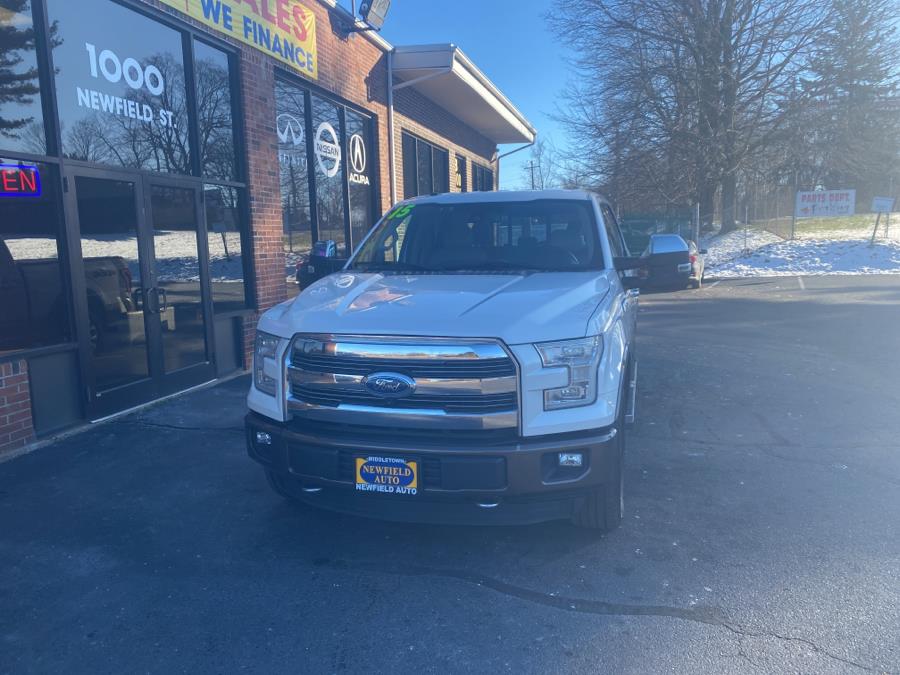 Used Ford F-150 4WD SuperCrew 145" Lariat 2015 | Newfield Auto Sales. Middletown, Connecticut