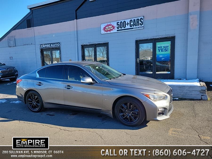 2015 INFINITI Q50 4dr Sdn Premium AWD, available for sale in S.Windsor, Connecticut | Empire Auto Wholesalers. S.Windsor, Connecticut