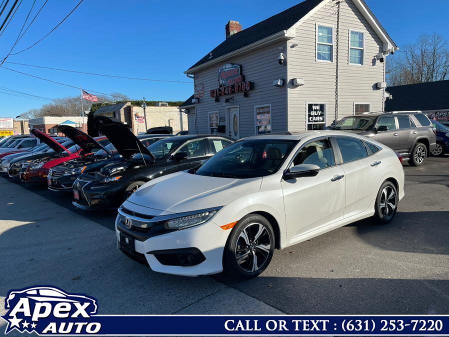 2016 Honda Civic Sedan 4dr CVT Touring, available for sale in Selden, New York | Apex Auto. Selden, New York