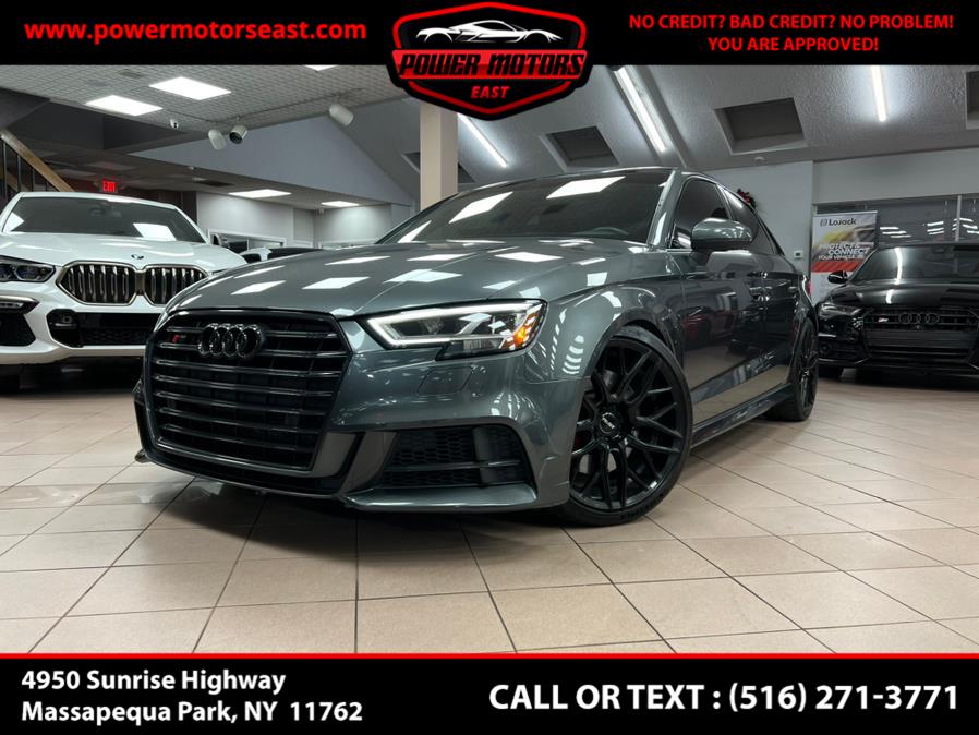 2020 Audi S3 Sedan Technik 2.0 TFSI quattro, available for sale in Massapequa Park, New York | Power Motors East. Massapequa Park, New York 2020 Audi S3 Sedan Technik 2.0 TFSI quattro, available for sale in Massapequa Park, New York | Power Motors East. Massapequa Park, New York