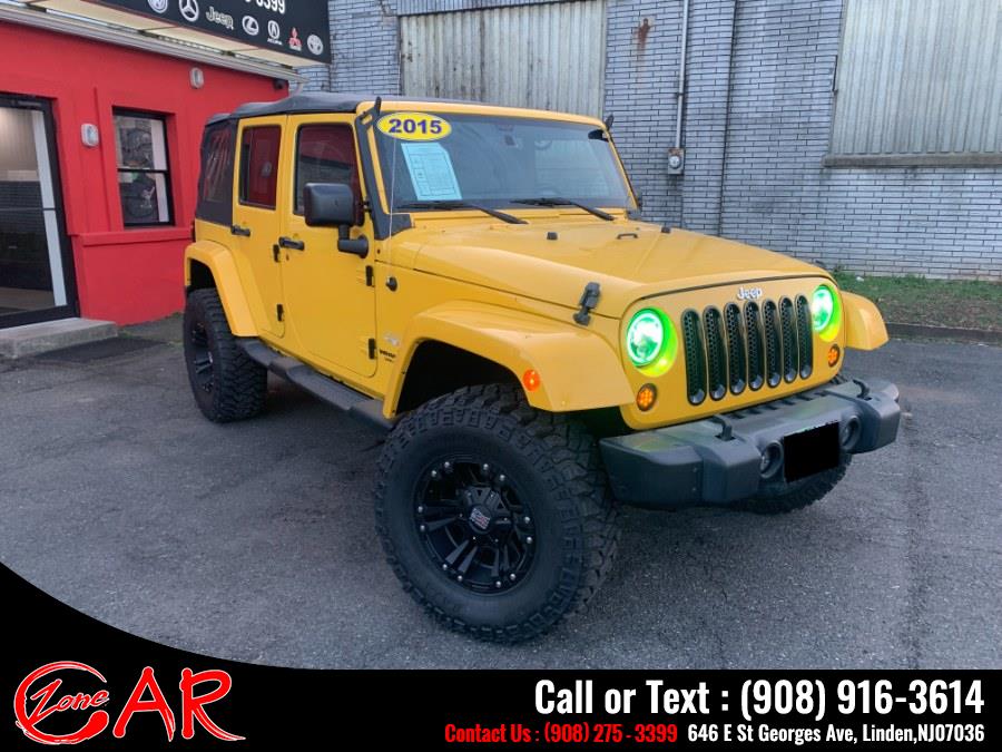 2015 Jeep Wrangler Unlimited 4WD 4dr Sahara, available for sale in Linden, New Jersey | Car Zone. Linden, New Jersey 2015 Jeep Wrangler Unlimited 4WD 4dr Sahara, available for sale in Linden, New Jersey | Car Zone. Linden, New Jersey