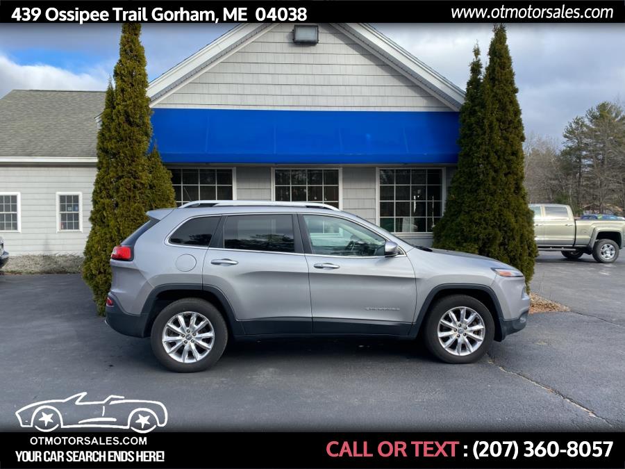 2015 Jeep Cherokee 4WD 4dr Limited, available for sale in Gorham, Maine | Ossipee Trail Motor Sales. Gorham, Maine