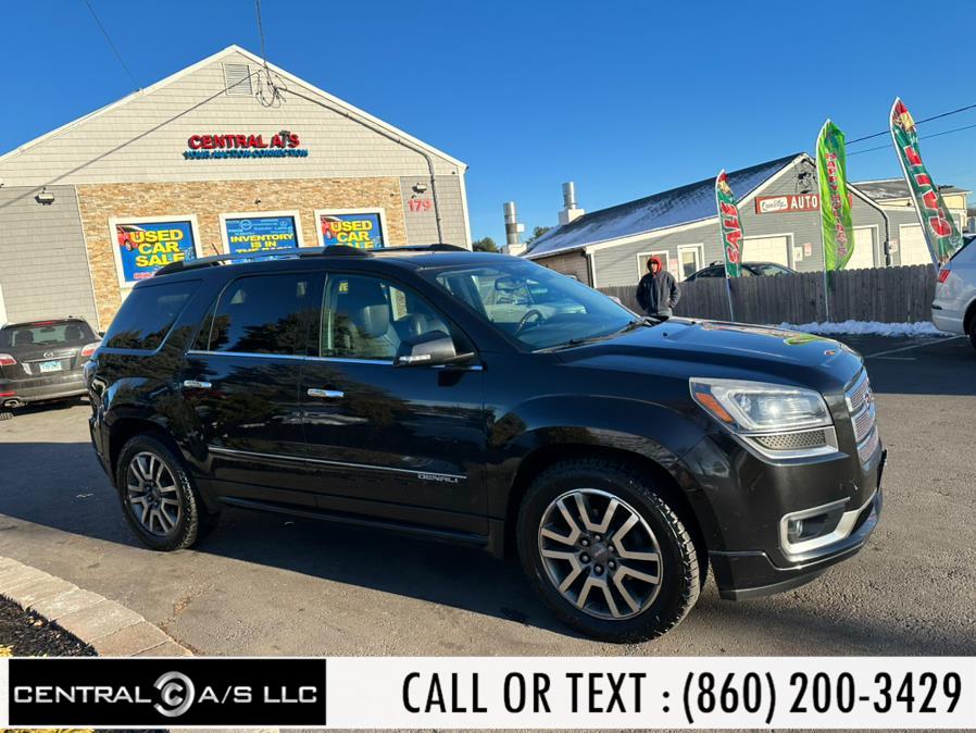 2013 GMC Acadia AWD 4dr Denali, available for sale in East Windsor, Connecticut | Central A/S LLC. East Windsor, Connecticut