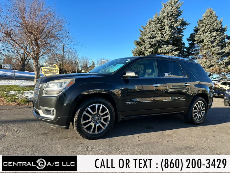 2013 GMC Acadia AWD 4dr Denali, available for sale in East Windsor, Connecticut | Central A/S LLC. East Windsor, Connecticut 2013 GMC Acadia AWD 4dr Denali, available for sale in East Windsor, Connecticut | Central A/S LLC. East Windsor, Connecticut