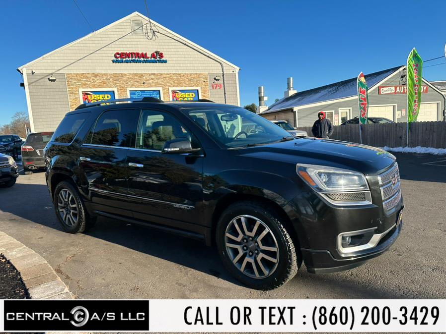 2013 GMC Acadia AWD 4dr Denali, available for sale in East Windsor, Connecticut | Central A/S LLC. East Windsor, Connecticut 2013 GMC Acadia AWD 4dr Denali, available for sale in East Windsor, Connecticut | Central A/S LLC. East Windsor, Connecticut