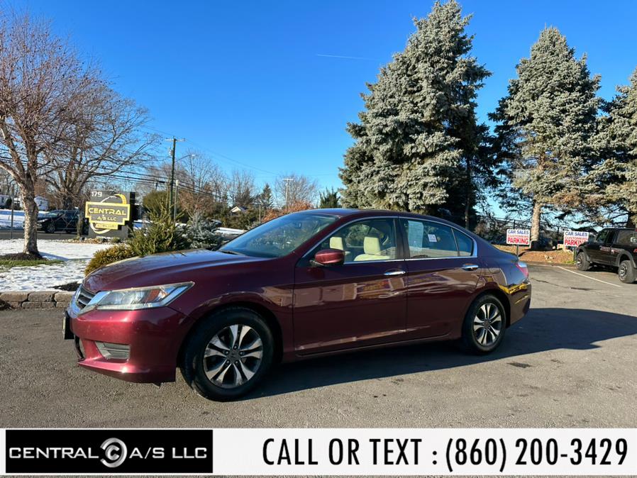 Used Honda Accord Sdn 4dr I4 CVT LX 2013 | Central A/S LLC. East Windsor, Connecticut Used Honda Accord Sdn 4dr I4 CVT LX 2013 | Central A/S LLC. East Windsor, Connecticut