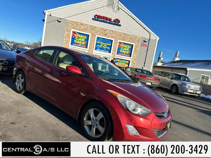 Used Hyundai Elantra 4dr Sdn Auto GLS 2013 | Central A/S LLC. East Windsor, Connecticut Used Hyundai Elantra 4dr Sdn Auto GLS 2013 | Central A/S LLC. East Windsor, Connecticut
