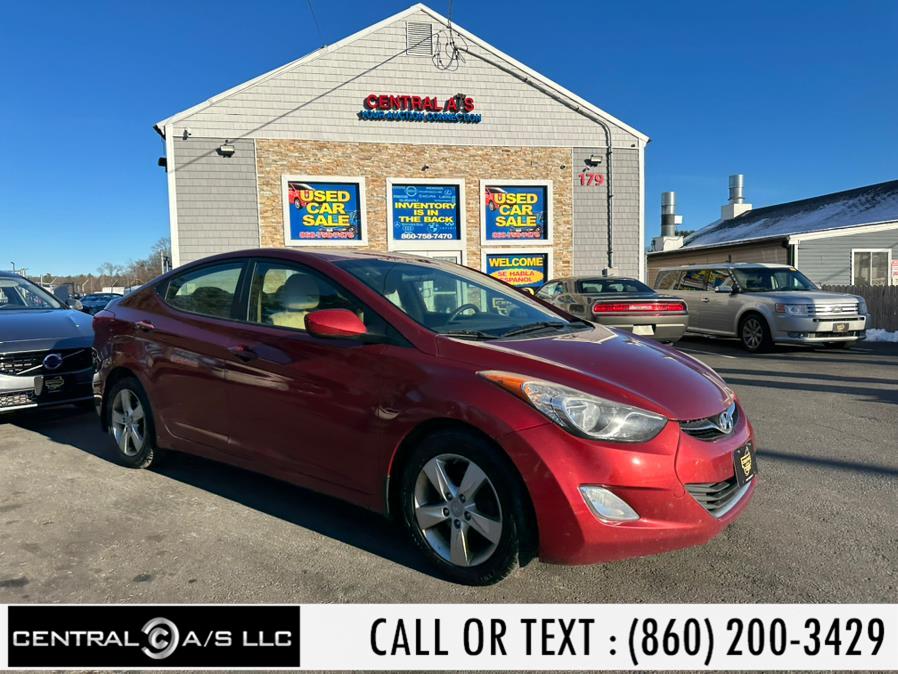 Used Hyundai Elantra 4dr Sdn Auto GLS 2013 | Central A/S LLC. East Windsor, Connecticut Used Hyundai Elantra 4dr Sdn Auto GLS 2013 | Central A/S LLC. East Windsor, Connecticut