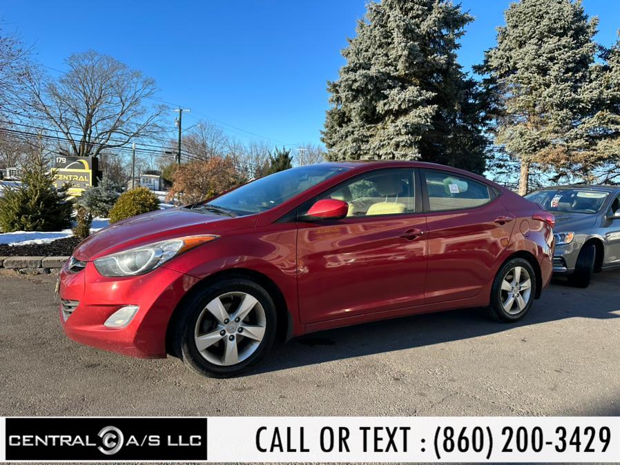 Used Hyundai Elantra 4dr Sdn Auto GLS 2013 | Central A/S LLC. East Windsor, Connecticut Used Hyundai Elantra 4dr Sdn Auto GLS 2013 | Central A/S LLC. East Windsor, Connecticut