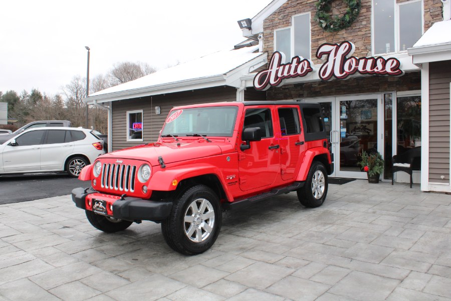 Used Jeep Wrangler Unlimited Sahara 4x4 2017 | Auto House of Luxury. Plantsville, Connecticut