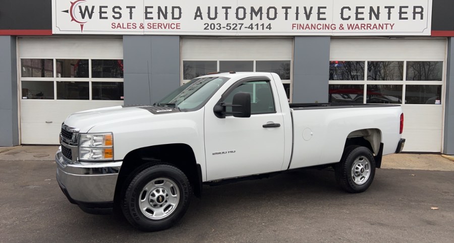 2013 Chevrolet Silverado 2500HD 2WD Reg Cab 133.7" Work Truck, available for sale in Waterbury, Connecticut | West End Automotive Center. Waterbury, Connecticut 2013 Chevrolet Silverado 2500HD 2WD Reg Cab 133.7" Work Truck, available for sale in Waterbury, Connecticut | West End Automotive Center. Waterbury, Connecticut