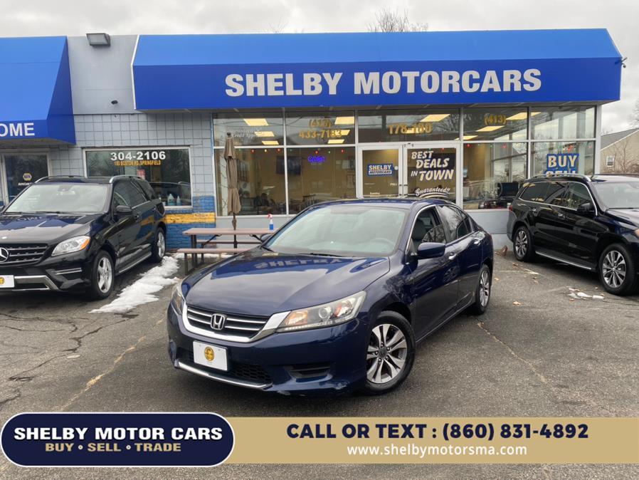 2014 Honda Accord Sedan 4dr I4 CVT LX, available for sale in Springfield, Massachusetts | Shelby Motor Cars. Springfield, Massachusetts