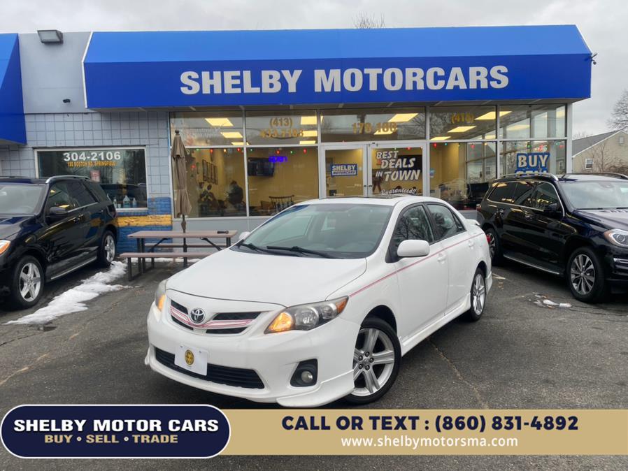 2013 Toyota Corolla 4dr Sdn Man S (Natl), available for sale in Springfield, Massachusetts | Shelby Motor Cars. Springfield, Massachusetts