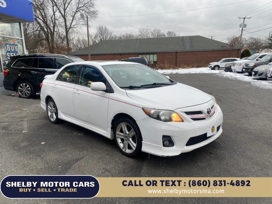 2013 Toyota Corolla 4dr Sdn Man S (Natl), available for sale in Springfield, Massachusetts | Shelby Motor Cars. Springfield, Massachusetts 2013 Toyota Corolla 4dr Sdn Man S (Natl), available for sale in Springfield, Massachusetts | Shelby Motor Cars. Springfield, Massachusetts