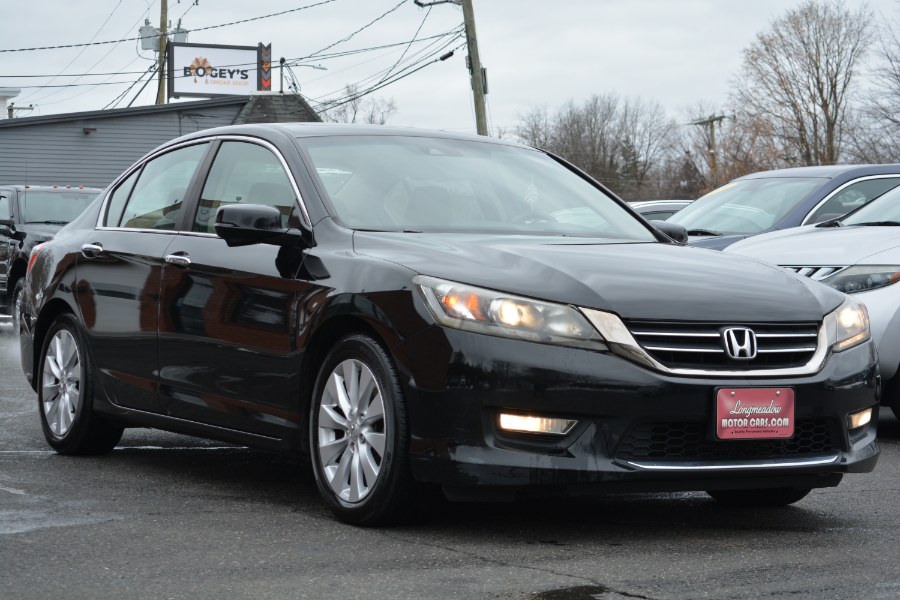 2013 Honda Accord Sdn 4dr I4 CVT EX-L w/Navi, available for sale in ENFIELD, Connecticut | Longmeadow Motor Cars. ENFIELD, Connecticut