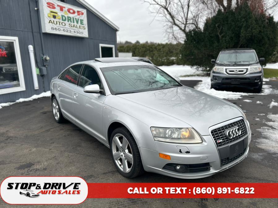 2008 Audi A6 4dr Sdn 3.2L quattro, available for sale in East Windsor, Connecticut | Stop & Drive Auto Sales. East Windsor, Connecticut 2008 Audi A6 4dr Sdn 3.2L quattro, available for sale in East Windsor, Connecticut | Stop & Drive Auto Sales. East Windsor, Connecticut