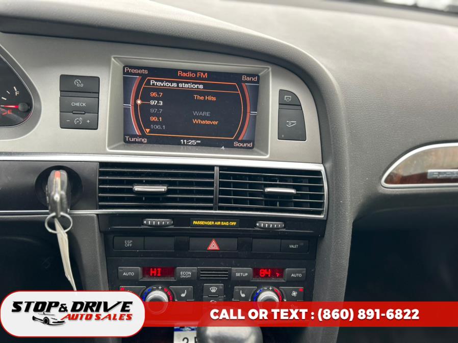 2008 Audi A6 4dr Sdn 3.2L quattro, available for sale in East Windsor, Connecticut | Stop & Drive Auto Sales. East Windsor, Connecticut 2008 Audi A6 4dr Sdn 3.2L quattro, available for sale in East Windsor, Connecticut | Stop & Drive Auto Sales. East Windsor, Connecticut