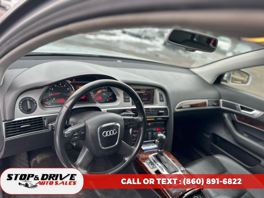 2008 Audi A6 4dr Sdn 3.2L quattro, available for sale in East Windsor, Connecticut | Stop & Drive Auto Sales. East Windsor, Connecticut 2008 Audi A6 4dr Sdn 3.2L quattro, available for sale in East Windsor, Connecticut | Stop & Drive Auto Sales. East Windsor, Connecticut