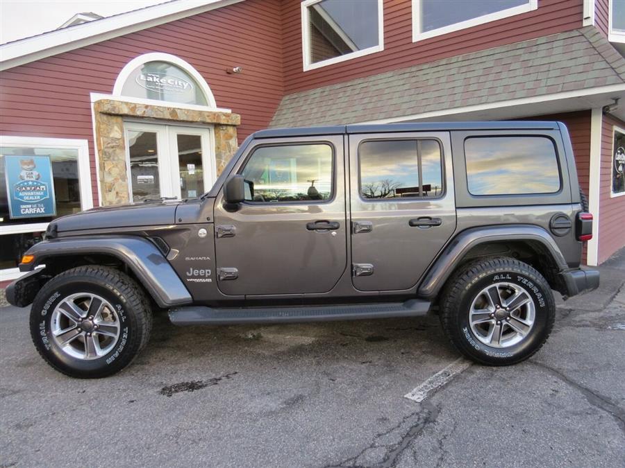 2020 Jeep Wrangler Unlimited Sahara 4x4 4dr SUV, available for sale in Auburn, Maine | Lake City Exports Inc. Auburn, Maine 2020 Jeep Wrangler Unlimited Sahara 4x4 4dr SUV, available for sale in Auburn, Maine | Lake City Exports Inc. Auburn, Maine