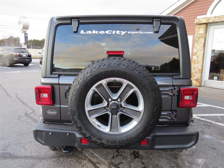 2020 Jeep Wrangler Unlimited Sahara 4x4 4dr SUV, available for sale in Auburn, Maine | Lake City Exports Inc. Auburn, Maine 2020 Jeep Wrangler Unlimited Sahara 4x4 4dr SUV, available for sale in Auburn, Maine | Lake City Exports Inc. Auburn, Maine
