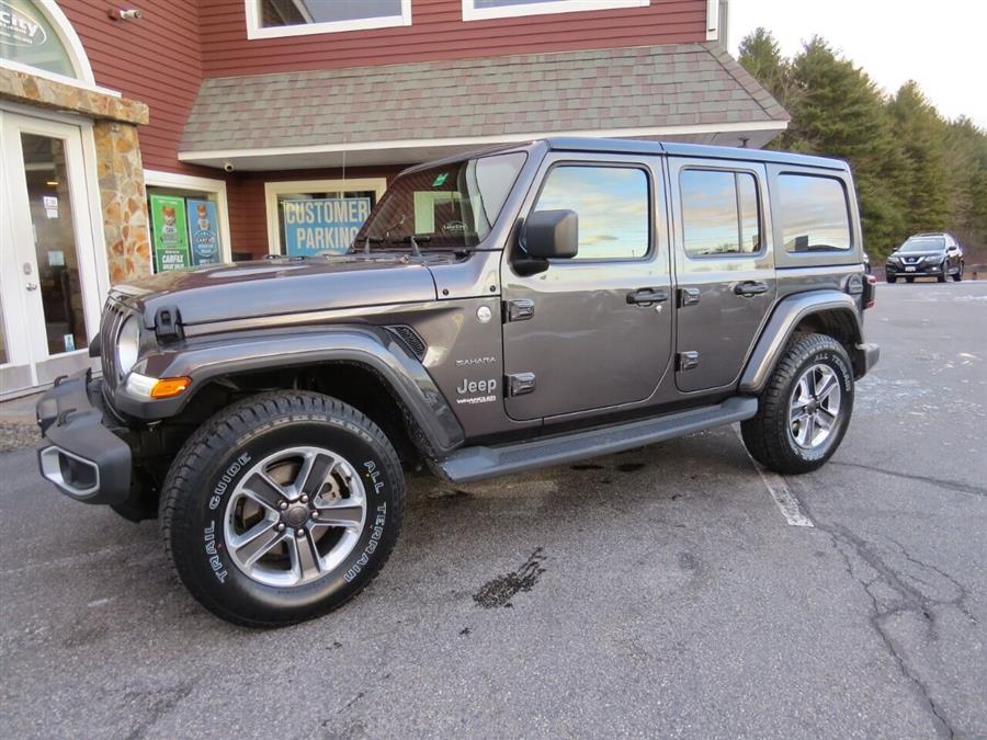 2020 Jeep Wrangler Unlimited Sahara 4x4 4dr SUV, available for sale in Auburn, Maine | Lake City Exports Inc. Auburn, Maine 2020 Jeep Wrangler Unlimited Sahara 4x4 4dr SUV, available for sale in Auburn, Maine | Lake City Exports Inc. Auburn, Maine