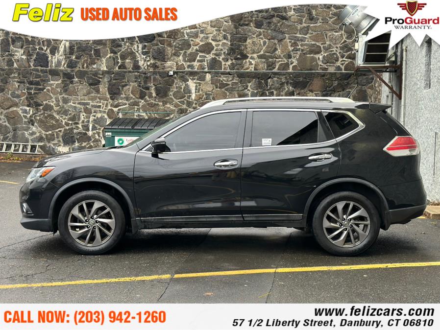 2016 Nissan Rogue AWD 4dr SL, available for sale in Danbury, Connecticut | Feliz Used Auto Sales. Danbury, Connecticut 2016 Nissan Rogue AWD 4dr SL, available for sale in Danbury, Connecticut | Feliz Used Auto Sales. Danbury, Connecticut