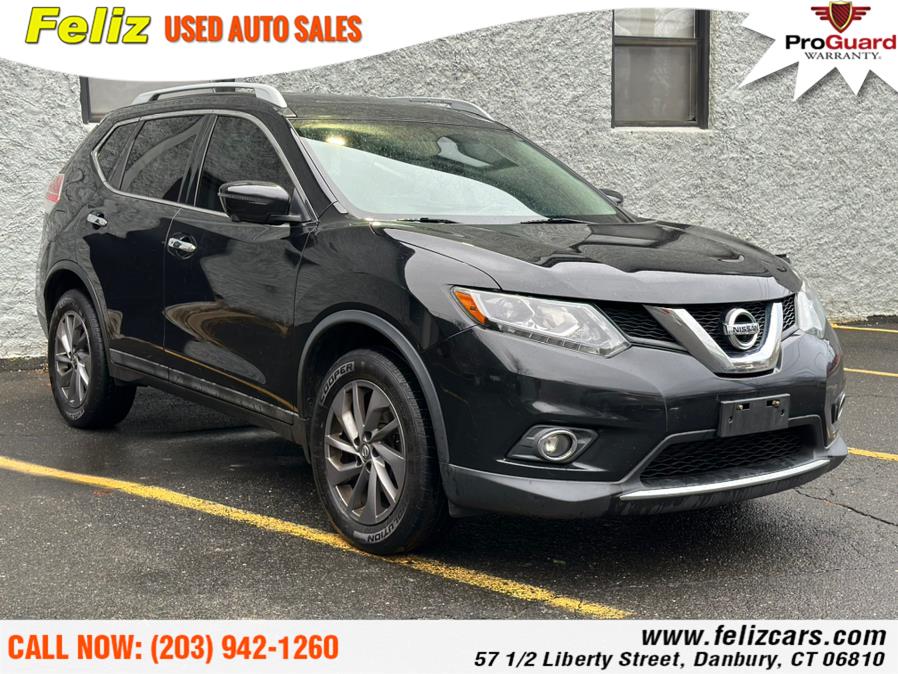 2016 Nissan Rogue AWD 4dr SL, available for sale in Danbury, Connecticut | Feliz Used Auto Sales. Danbury, Connecticut 2016 Nissan Rogue AWD 4dr SL, available for sale in Danbury, Connecticut | Feliz Used Auto Sales. Danbury, Connecticut