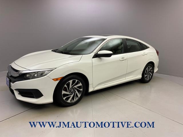 2016 Honda Civic 4dr CVT EX, available for sale in Naugatuck, Connecticut | J&M Automotive Sls&Svc LLC. Naugatuck, Connecticut