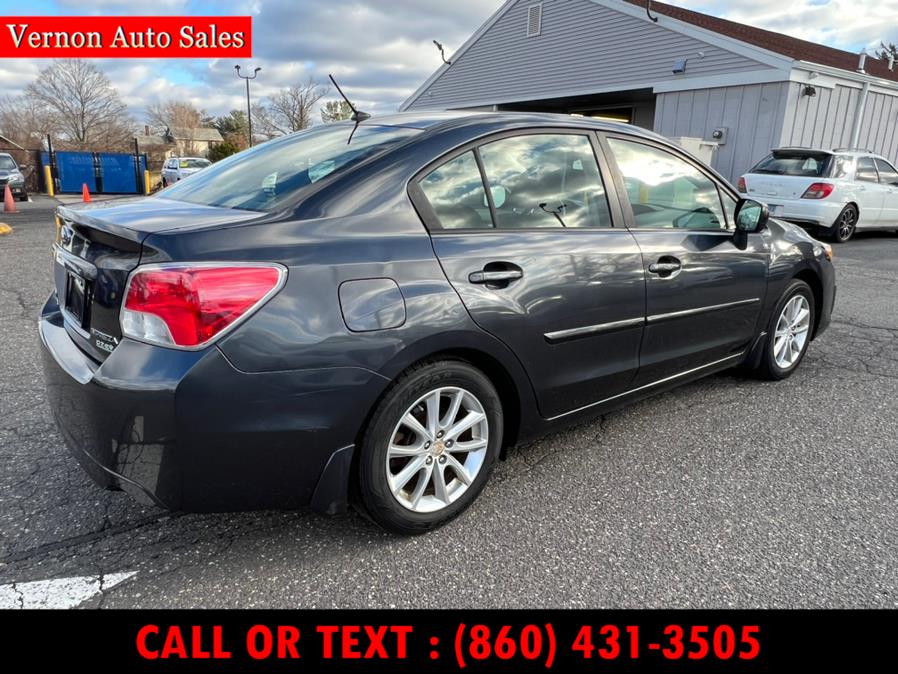 2012 Subaru Impreza Sedan 4dr Auto 2.0i Premium PZEV, available for sale in Manchester, Connecticut | Vernon Auto Sale & Service. Manchester, Connecticut 2012 Subaru Impreza Sedan 4dr Auto 2.0i Premium PZEV, available for sale in Manchester, Connecticut | Vernon Auto Sale & Service. Manchester, Connecticut