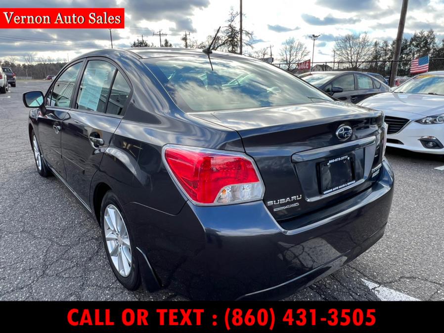 2012 Subaru Impreza Sedan 4dr Auto 2.0i Premium PZEV, available for sale in Manchester, Connecticut | Vernon Auto Sale & Service. Manchester, Connecticut 2012 Subaru Impreza Sedan 4dr Auto 2.0i Premium PZEV, available for sale in Manchester, Connecticut | Vernon Auto Sale & Service. Manchester, Connecticut