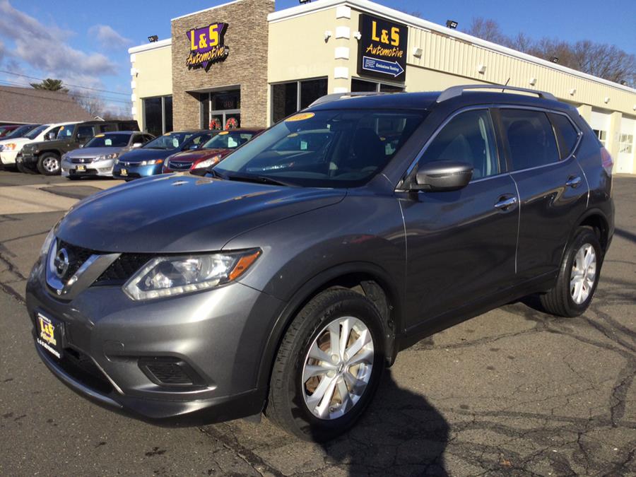 2016 Nissan Rogue AWD 4dr SV, available for sale in Plantsville, Connecticut | L&S Automotive LLC. Plantsville, Connecticut