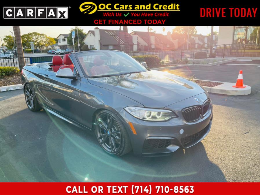 2017 BMW 2 Series M240i Convertible, available for sale in Garden Grove, California | OC Cars and Credit. Garden Grove, California