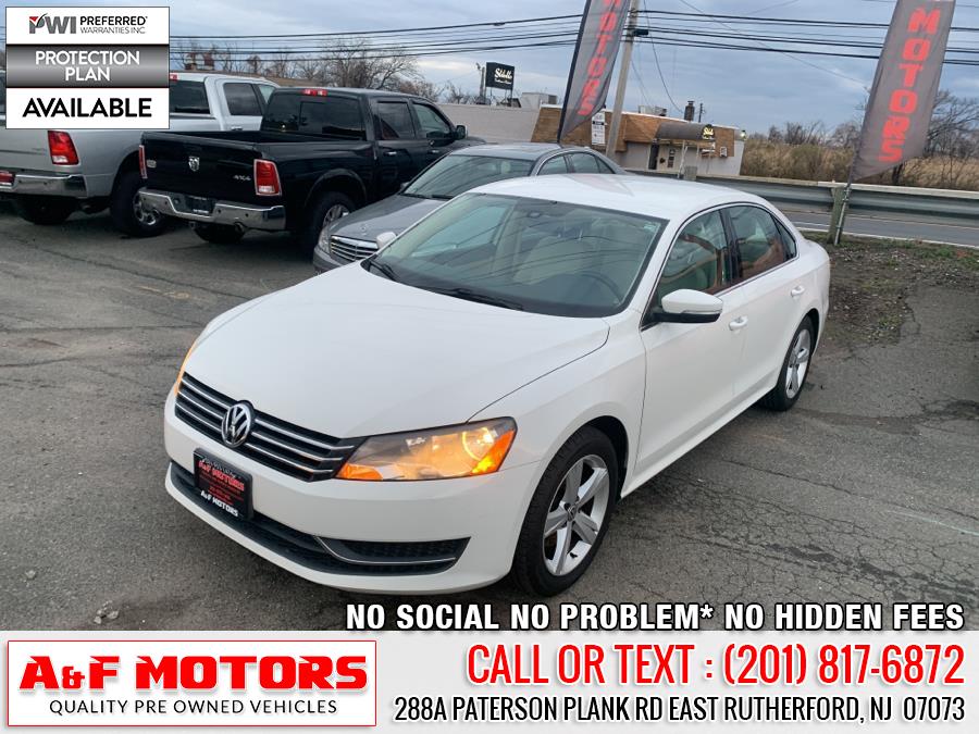 2014 Volkswagen Passat 4dr Sdn 1.8T Auto Sport PZEV, available for sale in East Rutherford, New Jersey | A&F Motors LLC. East Rutherford, New Jersey