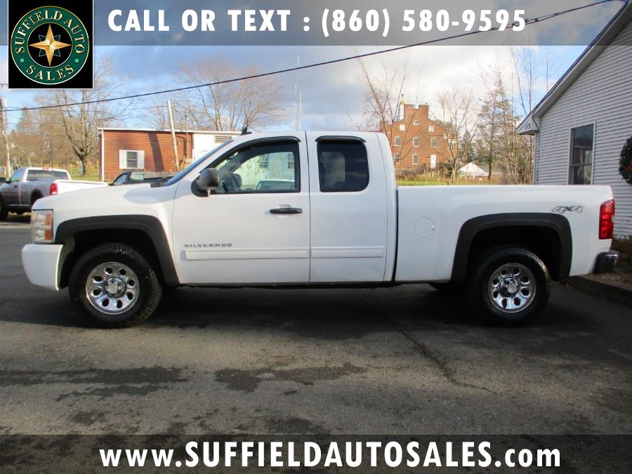 2010 Chevrolet Silverado 1500 4WD Ext Cab 143.5" LS, available for sale in Suffield, Connecticut | Suffield Auto Sales. Suffield, Connecticut