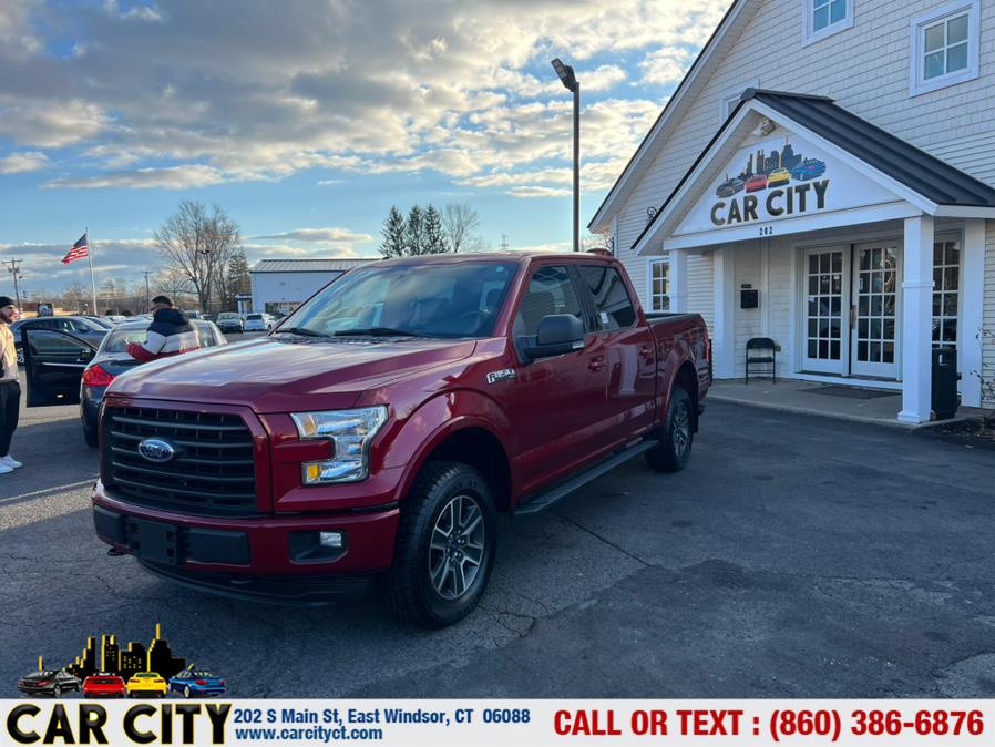2015 Ford F-150 4WD SuperCrew 145" XLT, available for sale in East Windsor, Connecticut | Car City LLC. East Windsor, Connecticut
